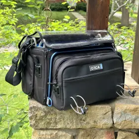 Or-34 Orca Bags Or-35 Audio Bag/mixer Bag For Large Mixers Mint Cond. With Bonus Xlrs