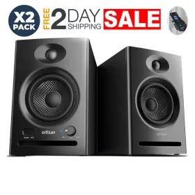 Ortizan 426908267629 2 Monitores De Estudio Bluetooth Entrada Aux Rca Equipo Sonido Profesional Ortizan 426908267629 2 Monitores De Estudio Bluetooth Entrada Aux Rca Equipo Sonido Profesional