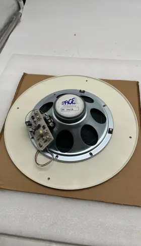 2wcp Page Industries Ceiling Intercom Speaker Pi With Beige Covers