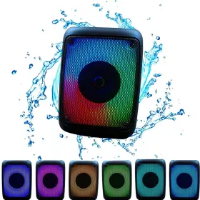 Partyholics 736832794410 High Power Bass Portable Wireless Bluetooth Studio Dj Party Concert Speakers