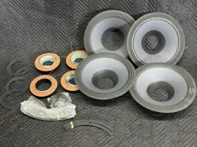 Cxl-2580 Pas Lot Of 4 Recone Kits For Cxl2580 15 Inch Coaxial Loudspeaker Driver