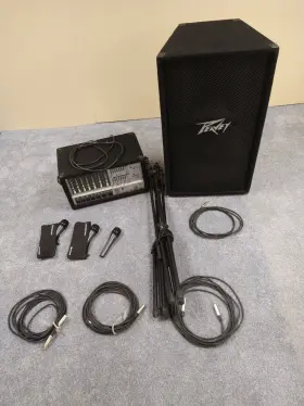 115-phonic Peavey Pa/band Sound System-peavey Speaker-phonic Power Pod And More