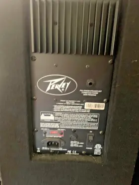 115d Peavey Pv Two-way 15ftft Speaker