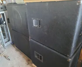 118-sub Peavey Estate Set Of 4 Hc Sub Woofers