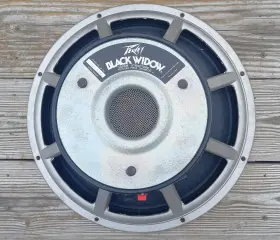 1502dt8bw Peavey Black Widow 1502-8 Dt 15 Inch 8 Ohm Speaker Woofer - Great Condition