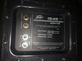 1545ti Peavey 8ohm Wedge Monitor With Black Widow Speaker