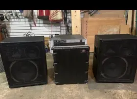 358-s Peavey Helluva Pa System Or Just A Big Ass Boom Box