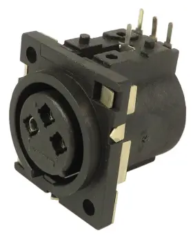 71466118 Peavey Low Z Xlr Jack For Kb100 Amp