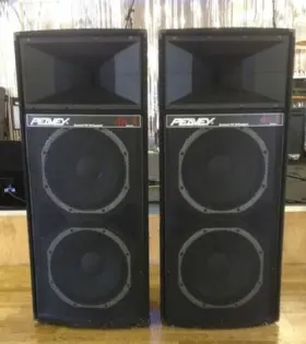 2000w Peavey Djs-4 2 Passive Dual 15 Inch 3-way Pa Speaker Package