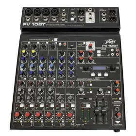 Pv10bt Peavey 10 Channel Bluetooth Phantom Powered Mixer