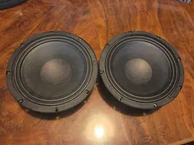Fsl-0818r01-08 Peerless Pair Of 8 Inch Mid Bass Drivers 8ohms 200 Watts