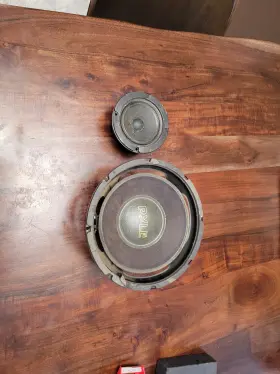 Sw017 Pile Driver Vintage Pyle 10 Inch Woofer Speaker Vgc Works