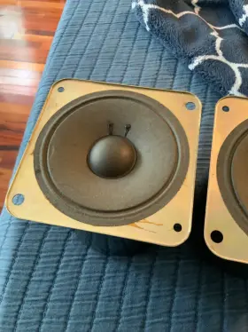 12-735a-1 Pioneer 2 Midrange Speakers Nice Clean Tested Ok 1970s 78143