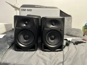 Dm-50d-bt Pioneer Dm-50d-bt/cmxeg Dj Two-way Active Monitor Pair With Bluetooth Black New