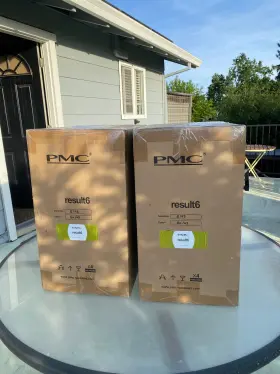 Result6 Pmc Hi End Studio Monitors - New Pair