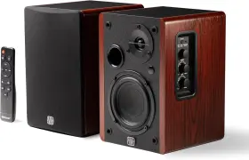 Presonus 673454013669 Eris Accent 4 Inch Bt 60w Powered Bookshelf Bluetooth Speakers