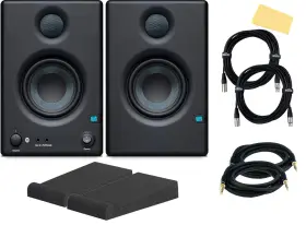 Presonus 810037697490 Eris E3.5 Bt Bluetooth Studio Monitor Pair With Isolation Pads