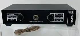 Rms-1a Pro Co 2010 Professional Speaker Switching Headphone Box Euc