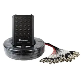 Proreck 6974210702297 16x4 Channel Xlr Low Profile Snake Cable Circuit Board - 50 Feet