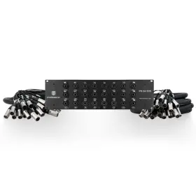 Pr-24-1515 Proreck Snake Cable Rack Mount Trs Xlr Combo 24 Channels 15ft