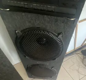 Sw20-1 Prostudio 20in Passive Subwoofer 200w Rms Wired Black 4 Speaker Set