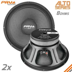 12w800a Prv Audio 2x Midrange Alto Car 12 Inch Woofer Speakers 8 Ohms Pro 800w