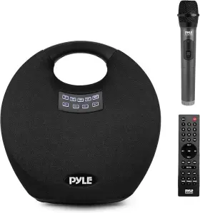 Pnx6wpbk Pyle 220w Waterproof Bluetooth Speaker With Mic And Rechargeable Battery