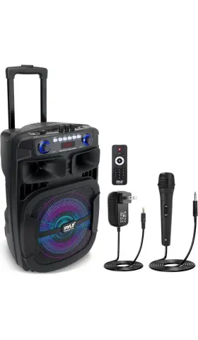 Pphp128b Pyle Portable Bluetooth Pa Speaker System