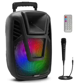 Pphp1515ab Pyle Portable Speaker - 15 Inch 80 Watts Max Power Output Loudspeaker Pa System With