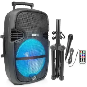 Pphp1548b.5 Pyle Portable Bluetooth Pa Speaker System - 1000w Outdoor With 15 Inch