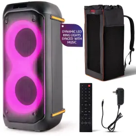 Pphp26blbg Pyle Compact Bt Pa Party Speaker System - Two-way Karaoke Machine 160w