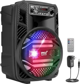 Pphp835b Pyle Portable Bluetooth Pa Speaker System - 300w Rechargeable Outdoor