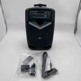 Pphp842b Pyle 400w Rechargeable Outdoor Bluetooth Speaker Portable Pa System