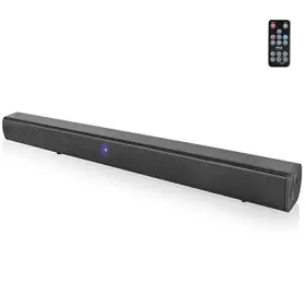 Psbv110b Pyle Wave Base Bluetooth Soundbar - Tv Tabletop Speaker Home Theater And Gaming