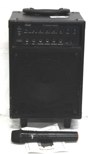 Pwma230bt Pyle For Parts Or Repair Pa Speaker System With Mic