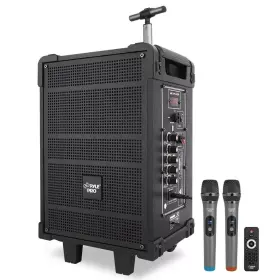 Pwma899a Pyle 8 Inch 175w 4 Ohm Wireless Bt Streaming Pa Speaker System-rechargeable Battery