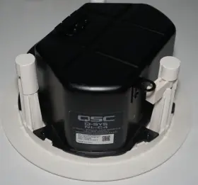 Nl-c4-wh Q-sys Nl-c4 Qsc Network Ceiling-mount Loudspeaker White - 12w Poe 24w