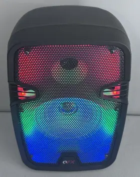 Lms-801sm Qfx 8 Inch Rechargeable Party Speaker Bluetooth Usb/sd/fm/aux