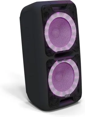 Pbx-100 Qfx Bluetooth Wireless Portable Party Speakers Rechargeable Black