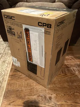 Qsc 707943557430 Cp8 Pa Speaker New In Box