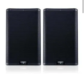 K10.2 Qsc 748296103738 Two 2 Brand New 2-way 2000-watt 10 Inch Active Speakers