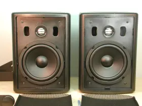 Ac-s6t Qsc Ac-6st Model - Stereo Speakers 2 Way With Brackets Full Range 8 Ohm/70v/30v
