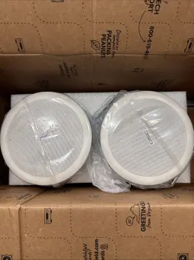 Ac-c4t Qsc Acoustic Ceiling Mount Loudspeaker 4.5 Inch 70/100v Pair