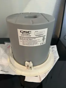 Acc8t Qsc 8 Inch Two-way In Ceiling Speaker Back Boxes Pair