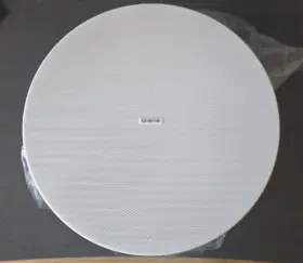 Ad-c6t-lpzb Qsc 6.5-inch Low Profile Recessed Ceiling Loudspeaker - White Pair
