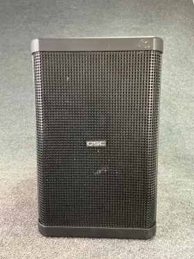 Ad-s28tw Qsc Subwoofer Ported Wired 8 Ohm Transformer Speaker Single Unit Black