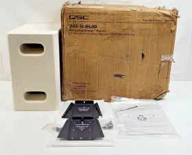 Fg-901254-02 Qsc Ad-s.sub White Surface Subwoofer 6.5 Inch Wht Read Below