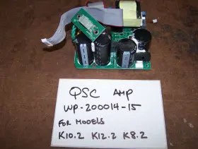K12.2-10.2-8.2 Qsc K12.2 K10.2 K8.2 Sub Amp Pcb Module Non-working For Parts Try To Fix