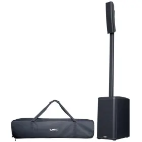 Kc12-bk Qsc 3000 Watt Active Powered 3-way Column Loudspeaker System Black