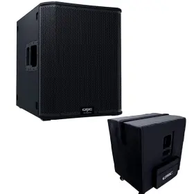 Ks118-cvr Qsc Ks118-na Ks118 18 Inch 3600w Active Subwoofer With Padded Cover